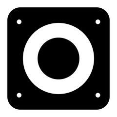 Emergency button icon