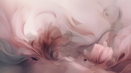 light soft floral abstract background