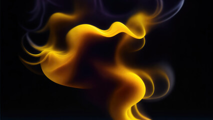 Abstract background illustration of a smoke color (Generative AI)