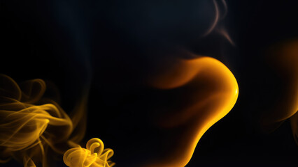 Abstract background illustration of a smoke color (Generative AI)