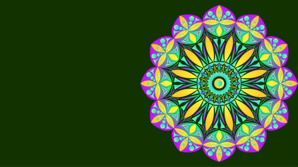 decorated rakhi for indian festival raksha bandhan banner background