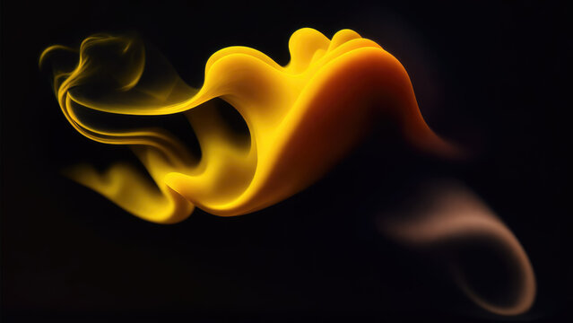 Abstract background illustration of a smoke color (Generative AI)