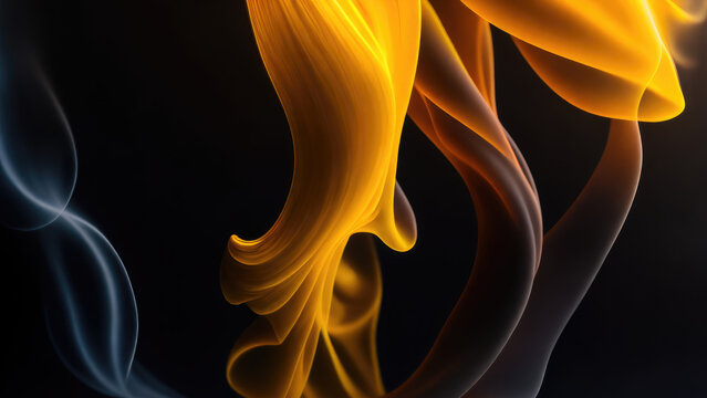 Abstract background illustration of a smoke color (Generative AI)
