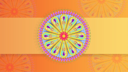 mandala vintage decorative ethnic element