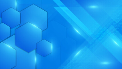 Obraz premium gradient background with abstract elements
