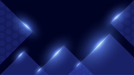 Obraz premium blue abstract background