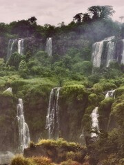 waterfall in the forest, Iguazu, Argentina
