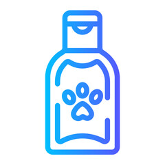 shampoo gradient icon
