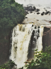 waterfall in the forest, Iguazu, Argentina