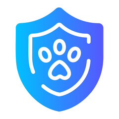 shield gradient icon