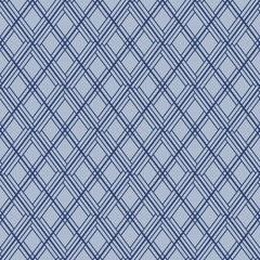 Japanese Weave Diamond Vector Seamless Pattern