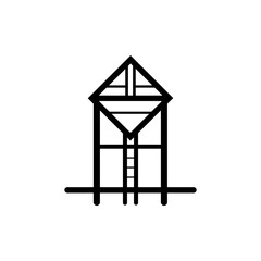 simple art studio creative logo vector illustration template design