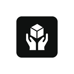 Handle with care mark icon symbol vector