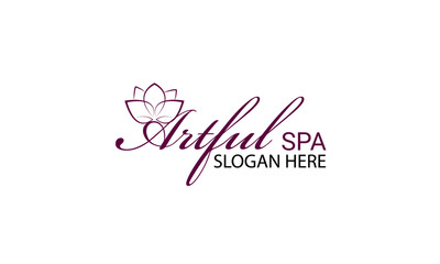 Unique flower nature professional logo design