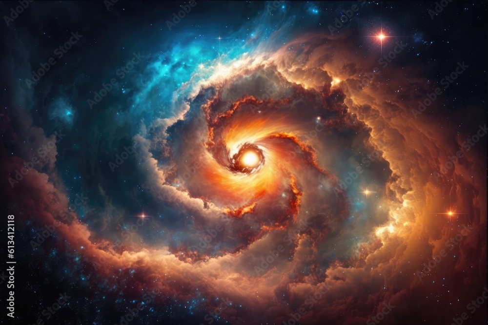 Canvas Prints galaxy in outer space