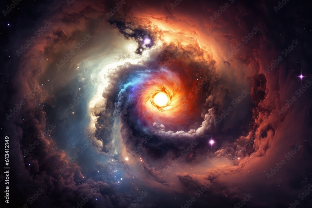 Canvas Prints galaxy in outer space