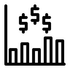 analysis line icon
