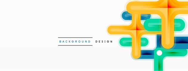 Minimal geometric background cross line. Design for wallpaper, banner, background, landing page, wall art, invitation, prints, posters
