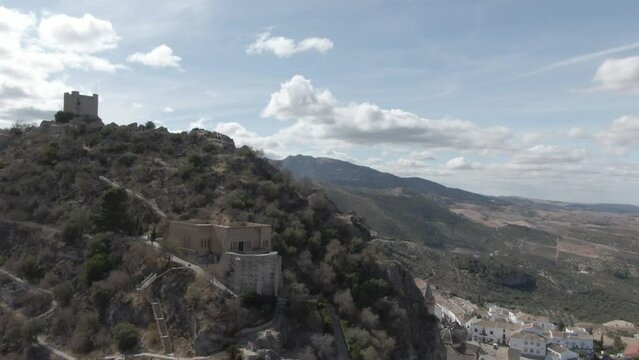 Aerial view of Zahara De La Sierra