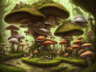Mushroom Town 