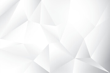 Abstract geometric white and gray color background with polygon, low poly pattern.Vector illustration.