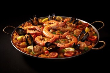 Premium and delicious spanish paella