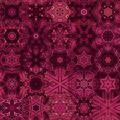 pattern from the unique red iron version 142