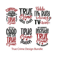 True Crime Design Bundle