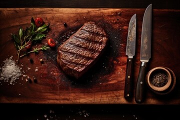 Premium grill steak 