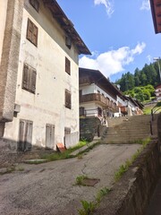 street in the village
