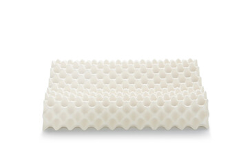 Knobby style latex Pillow in white background