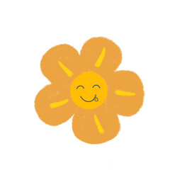 ดอกไม้สีส้ม