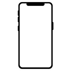 Screen Phone Icon Vector