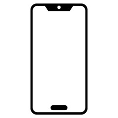 Screen Phone Icon Vector