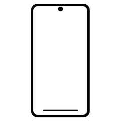 Screen Phone Icon Vector
