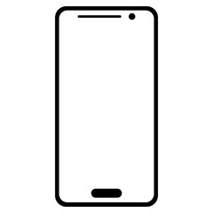 Screen Phone Icon Vector