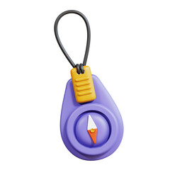 Travelling Vacation 3D Icon