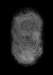 Fingerprint illustration design