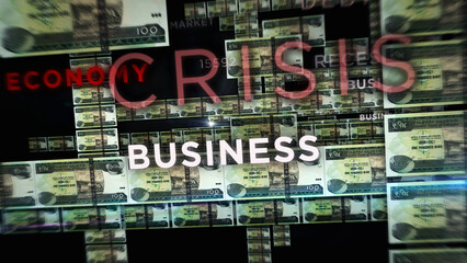 Ethiopia Birr growing pile of money concept 3d illustration