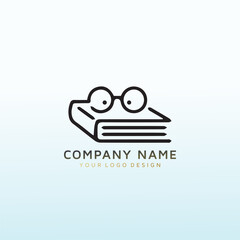 logo for E Commerce Site Celebrating Book and Literary Culture