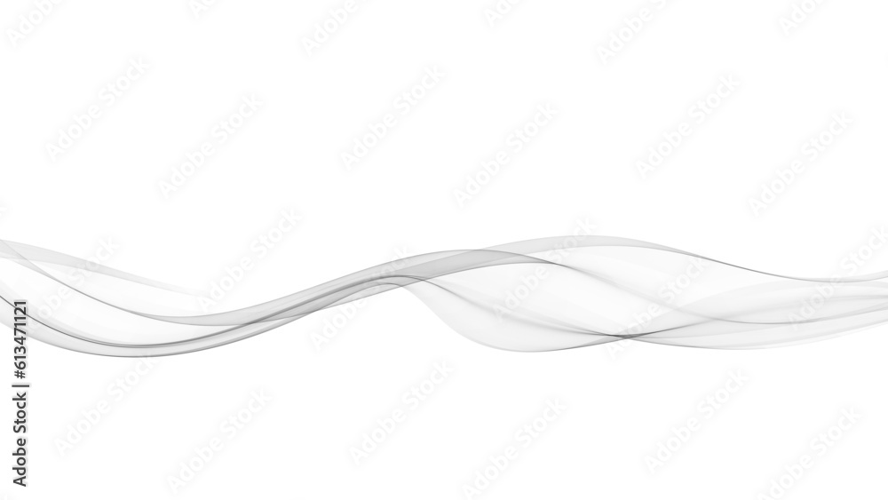 Poster abstract flowing elegant smooth swoosh speed gray wave modern flow background.