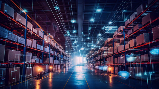 Connected Warehouses IoT's Role in Supply Chain Optimization