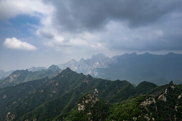 landscape with sky and clouds