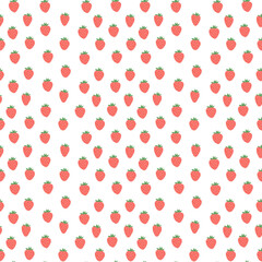 A set of cute vector seamless patterns with abstract flowers, fruits with simple shapes, leaves