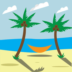Hammock Hideaway Illustration