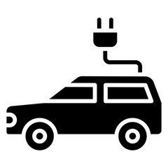 electric car icon