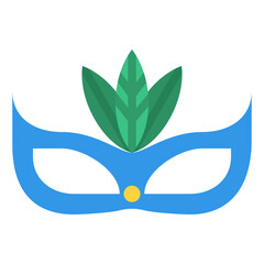 tropical mask tropical nature summer