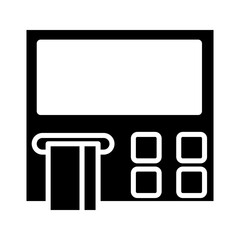 ATM MACHINE ICON COLOR EDITABLE