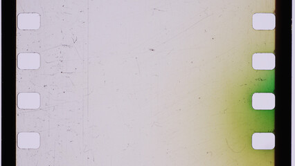 Green Film Flash Overlay Texture