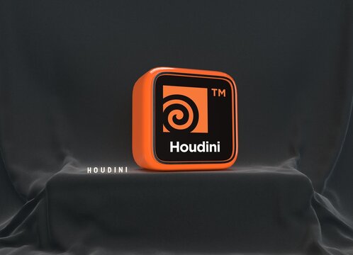 houdini - a visual design work